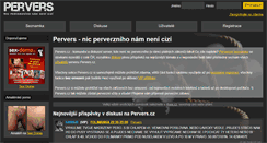Desktop Screenshot of pervers.cz
